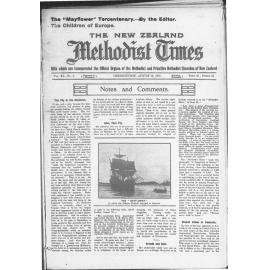 The New Zealand Methodist Times - 28th August 1920
