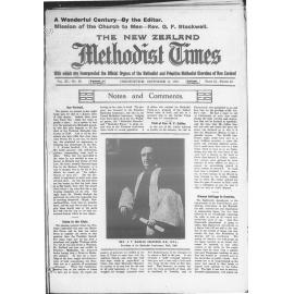 The New Zealand Methodist Times - 11th September 1920