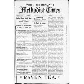 The New Zealand Methodist Times - 7th October 1911