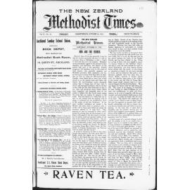 The New Zealand Methodist Times - 21st October 1911