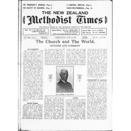 The New Zealand Methodist Times - 28th April 1934