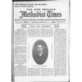 The New Zealand Methodist Times - 4th December 1920