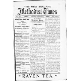 The New Zealand Methodist Times - 16th December 1911