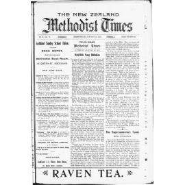 The New Zealand Methodist Times - 13th January 1912