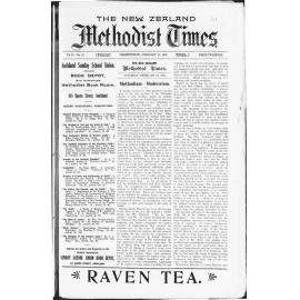 The New Zealand Methodist Times - 10th February 1912