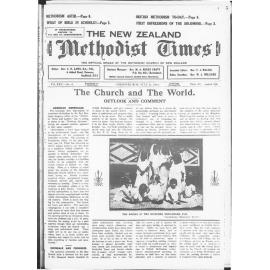The New Zealand Methodist Times - 21st July 1934
