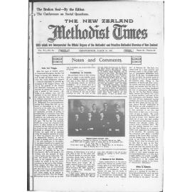 The New Zealand Methodist Times - 26th March 1921