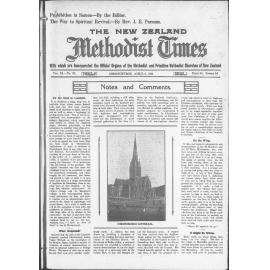 The New Zealand Methodist Times - 9th April 1921