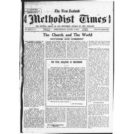 The New Zealand Methodist Times - 4th August 1945
