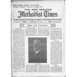 The New Zealand Methodist Times - 18th June 1921