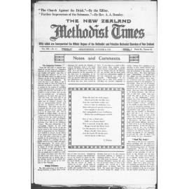 The New Zealand Methodist Times - 8th October 1921