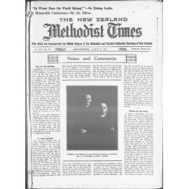 The New Zealand Methodist Times - 18th March 1922