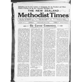 The New Zealand Methodist Times - 13th May 1922