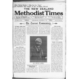 The New Zealand Methodist Times - 16th September 1922