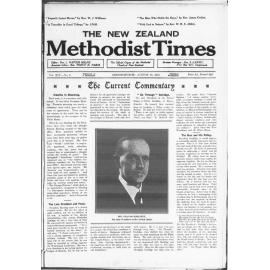 The New Zealand Methodist Times - 18th August 1923