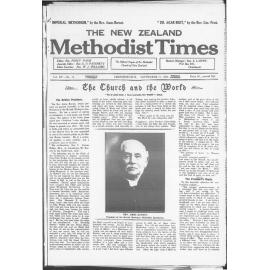 The New Zealand Methodist Times - 27th September 1924