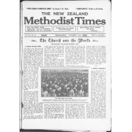 The New Zealand Methodist Times - 8th November 1924