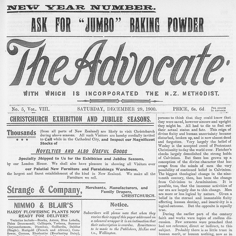 The Advocate (9 June 1894 - 11 May 1901)