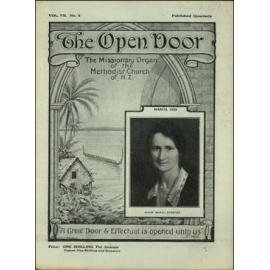  The Open Door - The Missionary Organ of the Methodist Church of New Zealand - Vol. 7 No. 4 (March, 1929)