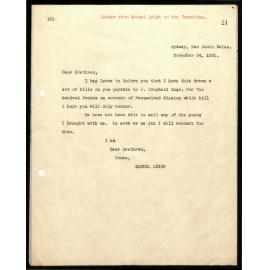 Letter to Wesleyan Missionary Committee from Samuel Leigh