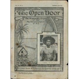  The Open Door - The Missionary Organ of the Methodist Church of New Zealand - Vol. 9 No. 1 (June, 1930)