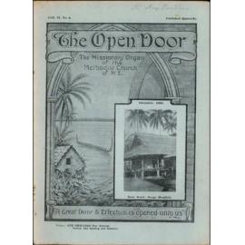  The Open Door - The Missionary Organ of the Methodist Church of New Zealand - Vol. 9 No. 3 (December, 1930)