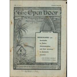  The Open Door - The Missionary Organ of the Methodist Church of New Zealand - Vol. 10 No. 2 (September, 1931)