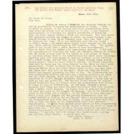 Letter to Samuel Leigh from Captain Samuel J. Henry and Letter to [other missionaries] from Samuel Leigh