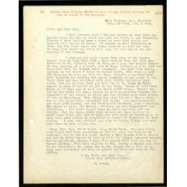 Letter to Rev. George Morley from William White