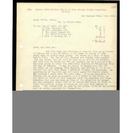 Letter to Rev. George Morley from William White