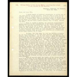 Letter to Rev. George Morley from William White