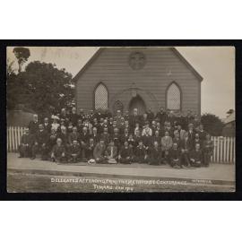 Primitive Methodist Church Conference Timaru, 1910