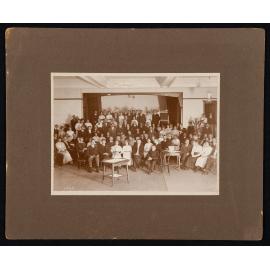 Dominion Road Methodist Church - Large Group Seated at a Function in the Church Hall 