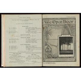  The Open Door - The Missionary Organ of the Methodist Church of New Zealand - Vol. 15 No. 3 (December, 1936)