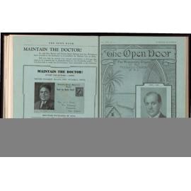  The Open Door - The Missionary Organ of the Methodist Church of New Zealand - Vol. 17 No. 2 (September, 1938)