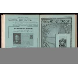  The Open Door - The Missionary Organ of the Methodist Church of New Zealand - Vol. 17 No. 3 (December, 1938)