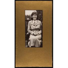 Grammer, Millicent [Photograph to accompany honours board in her name at South Brighton Methodist Church]