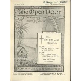  The Open Door - The Missionary Organ of the Methodist Church of New Zealand - Vol. 24 No. 4 (March, 1946)
