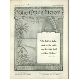  The Open Door - The Missionary Organ of the Methodist Church of New Zealand - Vol. 29 No. 1 (June, 1949)