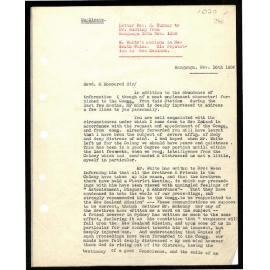 Letter to Dr. Bunting from Rev. N. Turner