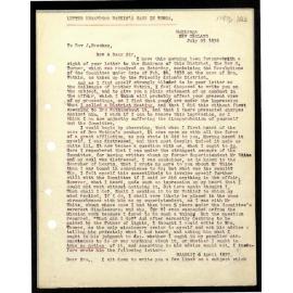Letter to Rev. J. Beecham from John Hobbs