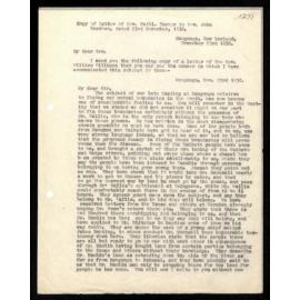 Letter to Rev. J. Beecham from Rev. Nathl Turner