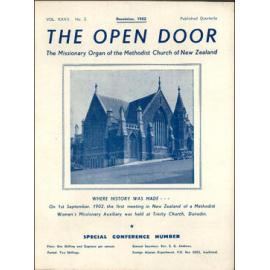  The Open Door - The Missionary Organ of the Methodist Church of New Zealand - Vol. 32 No. 3 (December, 1952)