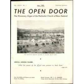  The Open Door - The Missionary Organ of the Methodist Church of New Zealand - Vol. 33 No. 1 (June, 1953)