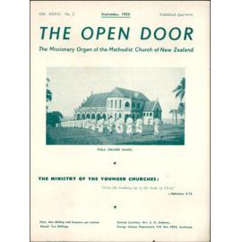  The Open Door - The Missionary Organ of the Methodist Church of New Zealand - Vol. 33 No. 2 (September, 1953)
