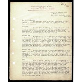 Letter and Journal extracts to Secretaries from Rev. W. Woon