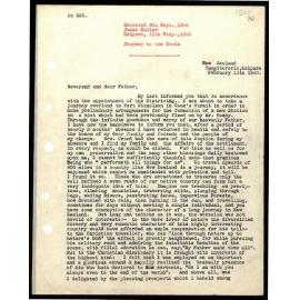 Letter to Secretaries from James Buller