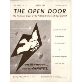  The Open Door - The Missionary Organ of the Methodist Church of New Zealand - Vol. 35 No. 4 (March, 1956)