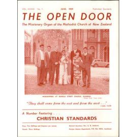  The Open Door - The Missionary Organ of the Methodist Church of New Zealand - Vol. 39 No. 1 (June, 1959)