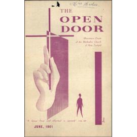  The Open Door - The Missionary Organ of the Methodist Church of New Zealand - Vol. 41 No. 1 (June, 1961)